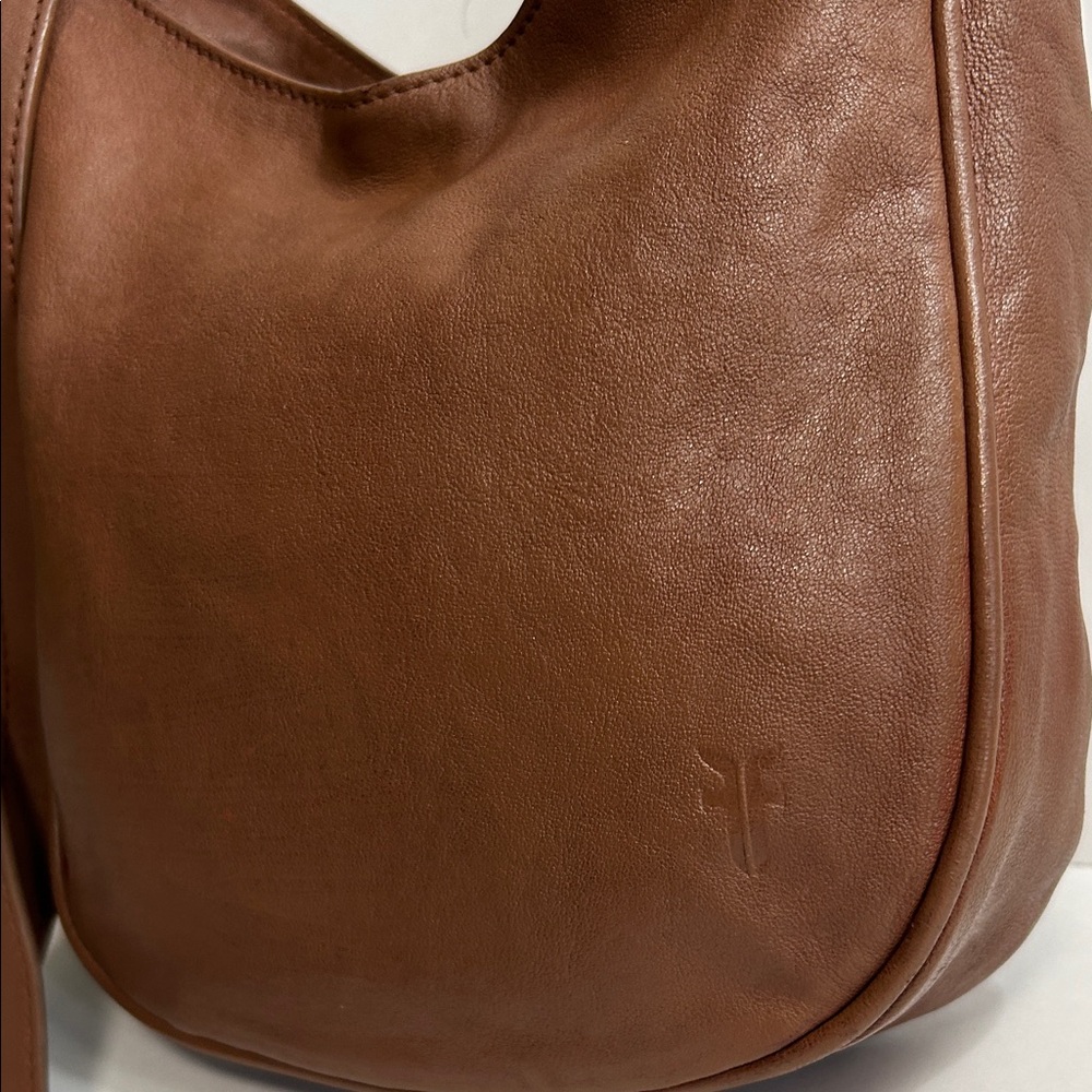 Frye Madison Tan Leather
Crossbody Shoulder Bag Db810 - Picture 6 of 15